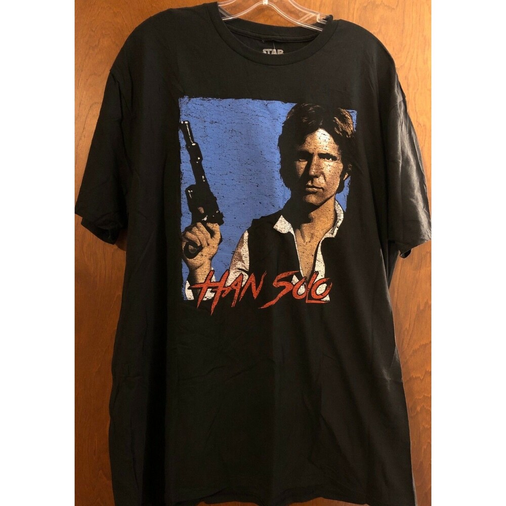 Men's Star Wars Han Solo T-Shirt Size L NWT B3